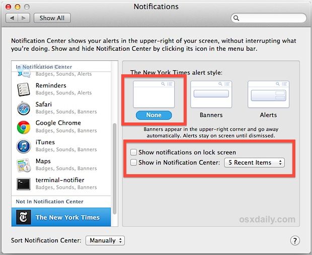 osx turn off sound for imessage